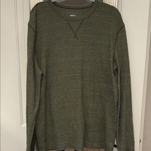 Men's Olive Long Sleeve Tee